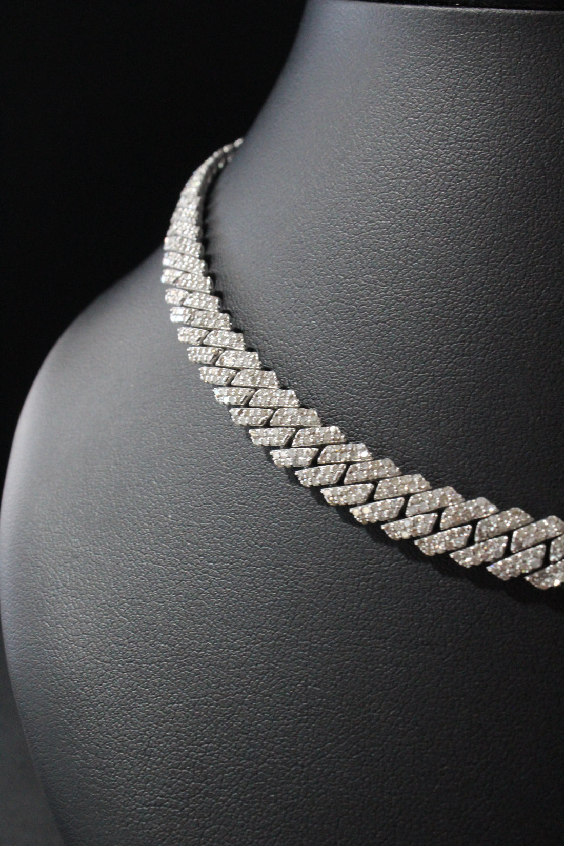 WG Diamond Cuban Chain 10K 8mm 61.8g