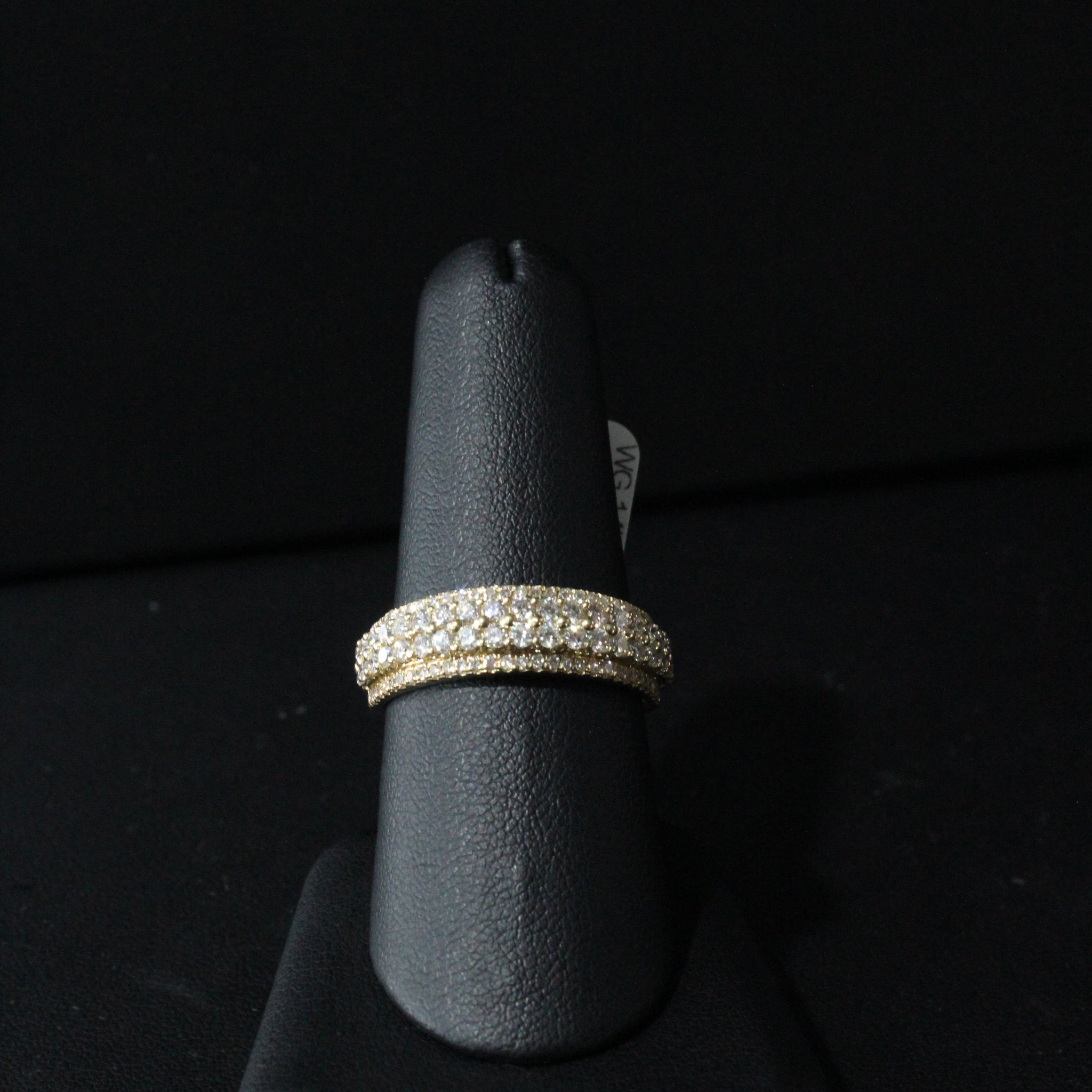 WG 14K Diamond Ring 5.3g