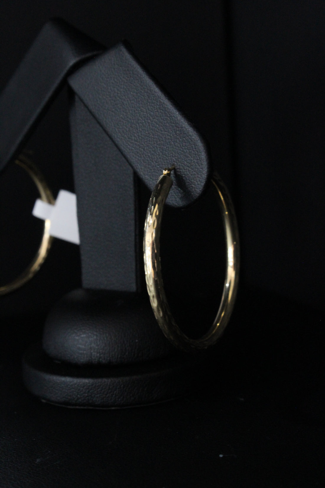 YG 14K Diamond Cut Hoops 1.9g