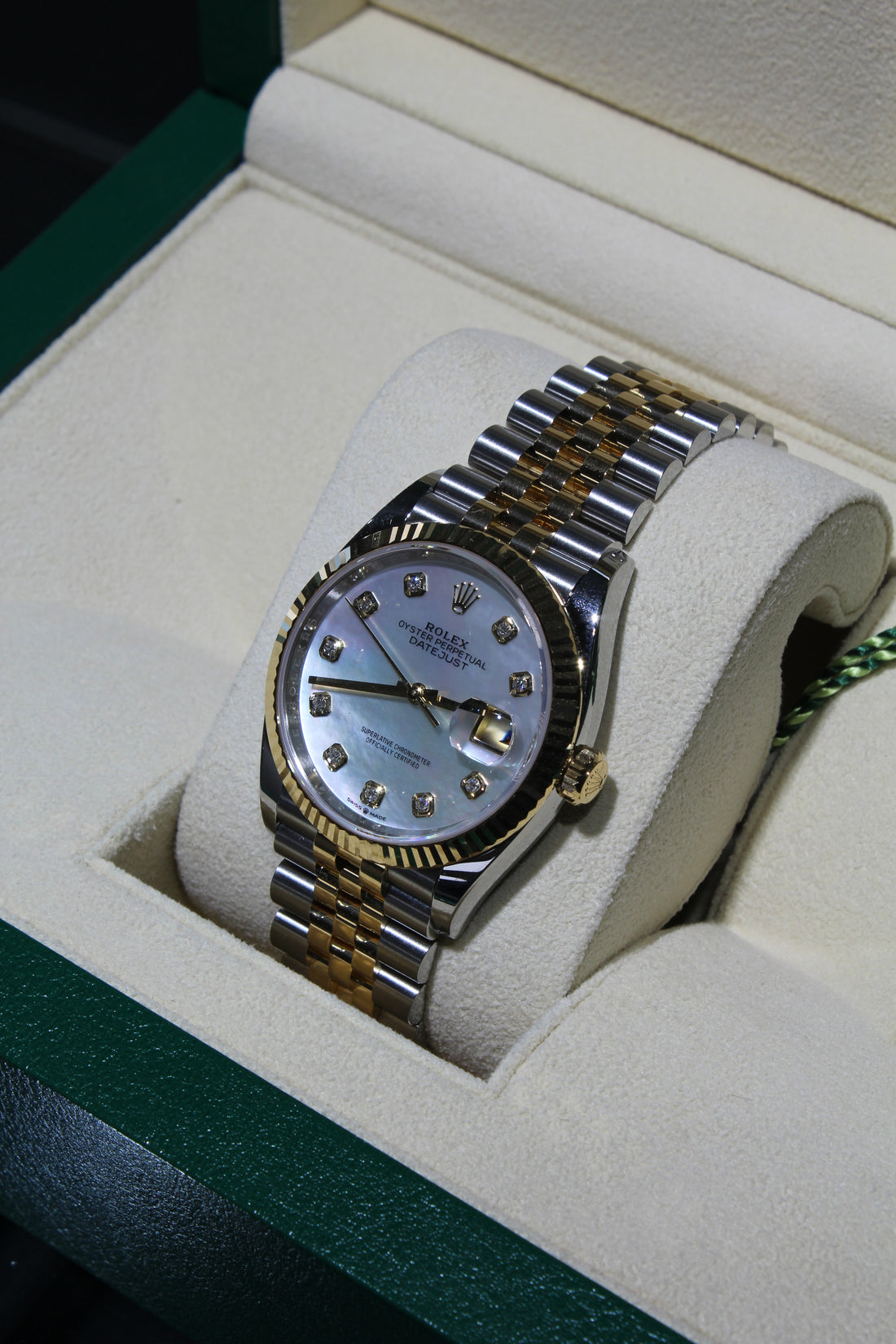 ROLEX 2024 Datejust 36MM FlutedMother Of Pearl R18