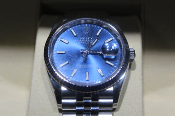 Rolex Datejust 36mm – Blue Dial (2020)