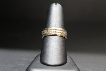 14K YG Band  5.6g