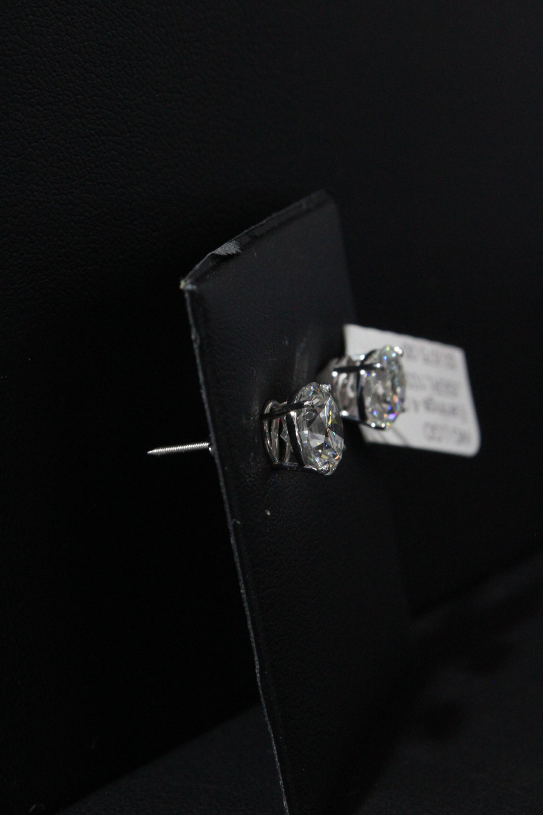 WG LGD Earrings 4.05ctw JSERL103