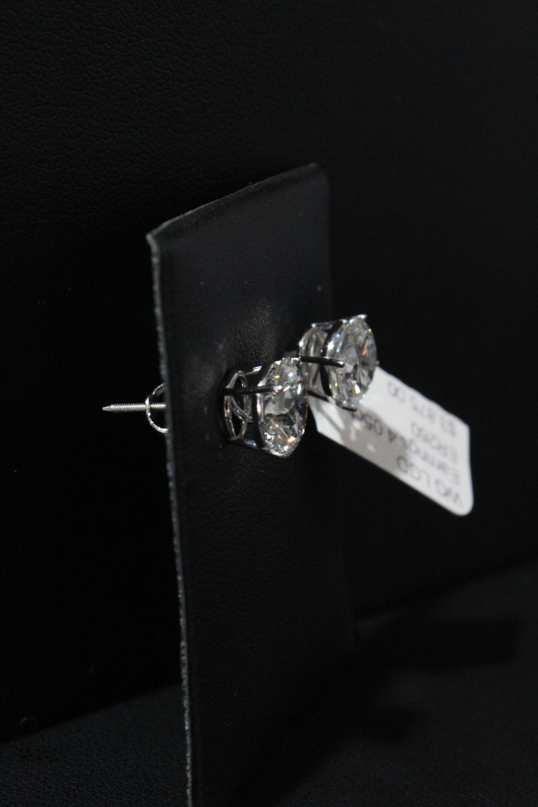WG LGD Earrings 4.05ctw ER260